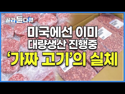 ‘콩고기 아닙니다’ 맛과 육즙까지 그대로 재현해낸 혁신적인 인공 고기┃전세계 외신이 주목하는 미래 식량, 미국에선 이미 대량 생산 진행중┃비욘드┃#골라듄다큐