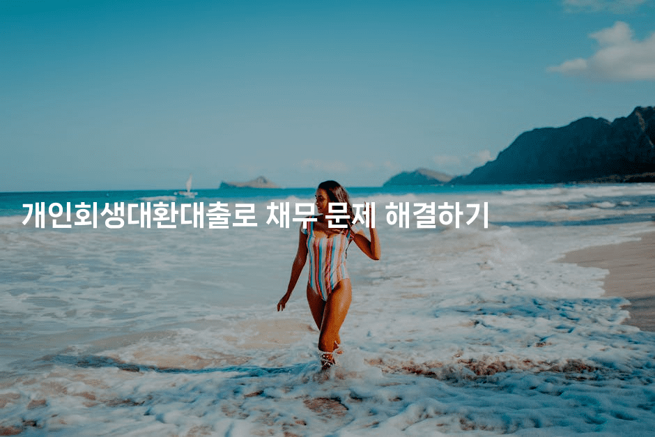 개인회생대환대출로 채무 문제 해결하기-벌레일기